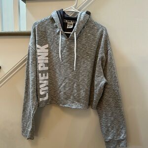 Victoria’s Secret PINK Cropped Hoodie women’s size large